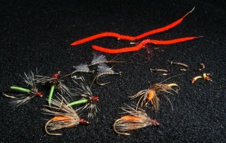 A few flies from the auction.