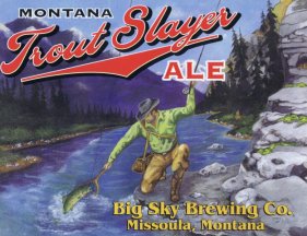 Trout Slayer Beer Label
