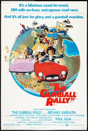 Gumball Rally Poster