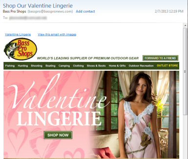 Bass Pro Lingerie Email