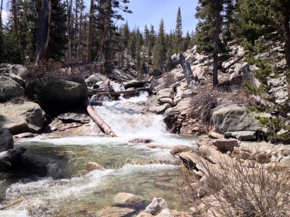 The canyon where I stopped and turned around.